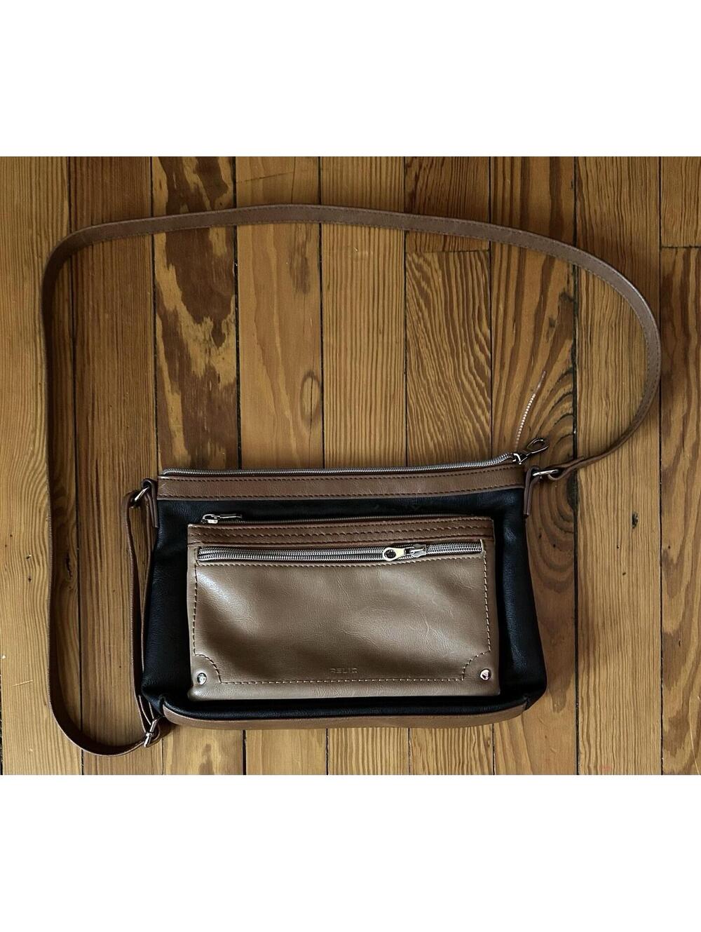 Relic By Fossil Evie Color Block Crossbody Purse